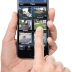 Bediening camerabeveiliging via een App